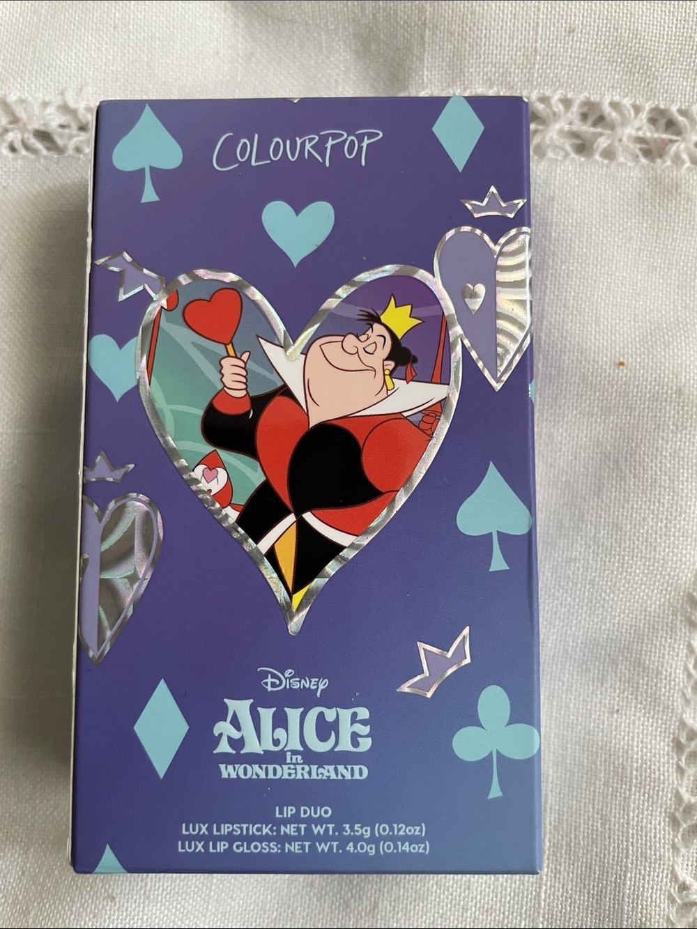 Colourpop Queen of Hearts Lux Lipstick & Lip Gloss